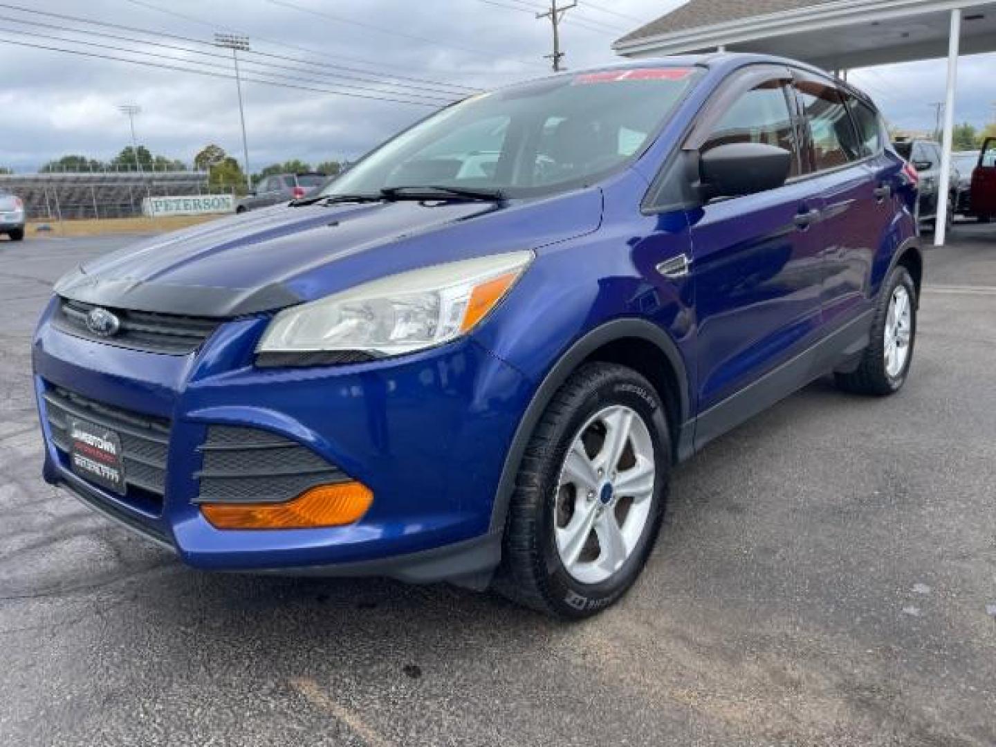 2014 Deep Impact Blue Ford Escape S FWD (1FMCU0F71EU) with an 2.5L L4 DOHC 16V engine, 6-Speed Automatic transmission, located at 1865 W 2nd St., Xenia, OH, 45385, (937) 372-7777, 39.681259, -83.961945 - Photo#1