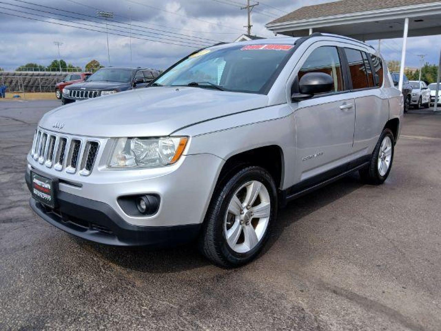 2011 Silver Jeep Compass Sport 4WD (1J4NF1FB8BD) with an 2.4L L4 DOHC 16V engine, located at 1865 W 2nd St., Xenia, OH, 45385, (937) 372-7777, 39.681259, -83.961945 - Photo#1