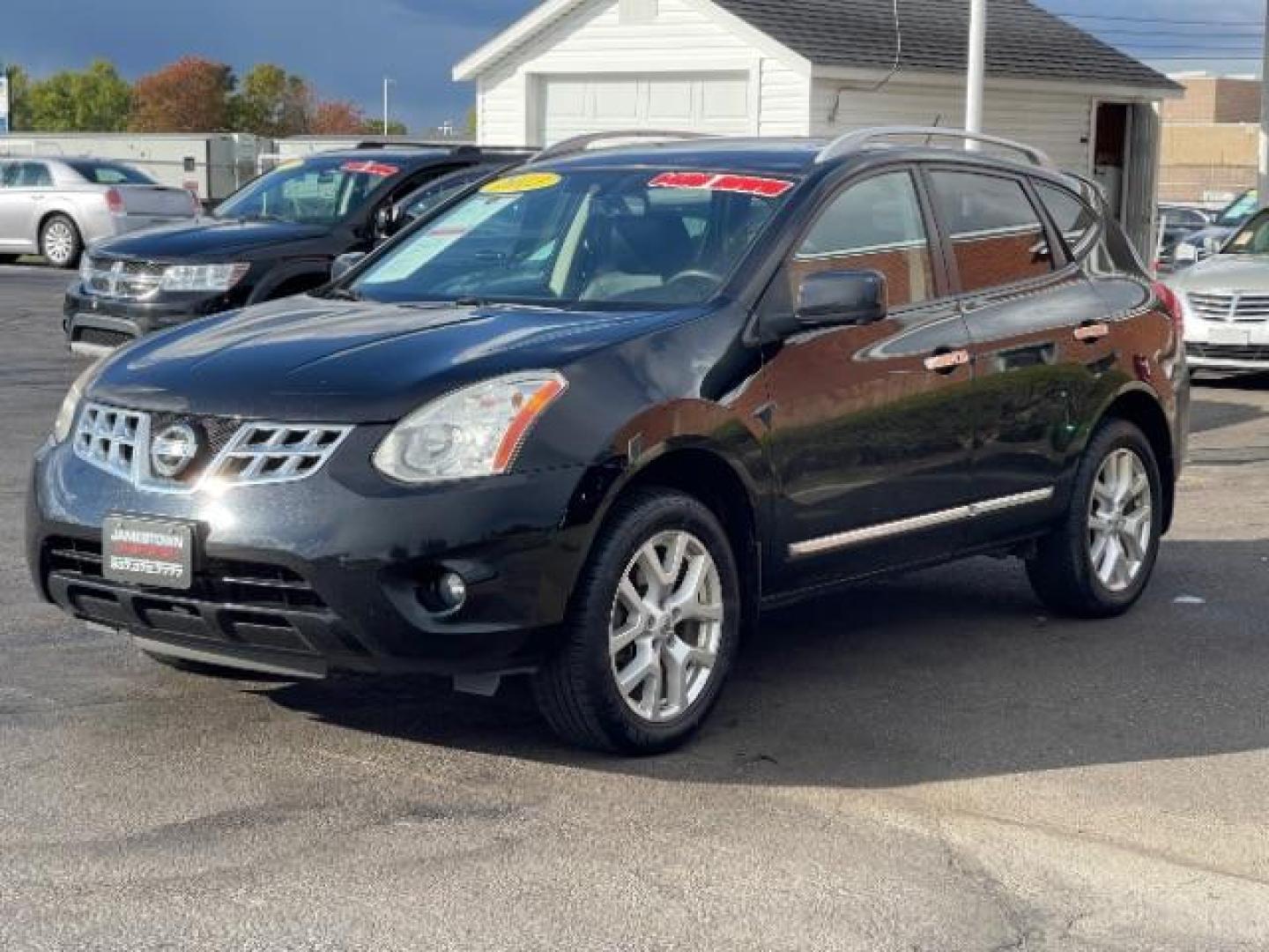 2013 Super Black Nissan Rogue S AWD (JN8AS5MV6DW) with an 2.5L L4 DOHC 16V engine, Continuously Variable Transmission transmission, located at 1865 W 2nd St., Xenia, OH, 45385, (937) 372-7777, 39.681259, -83.961945 - Photo#1