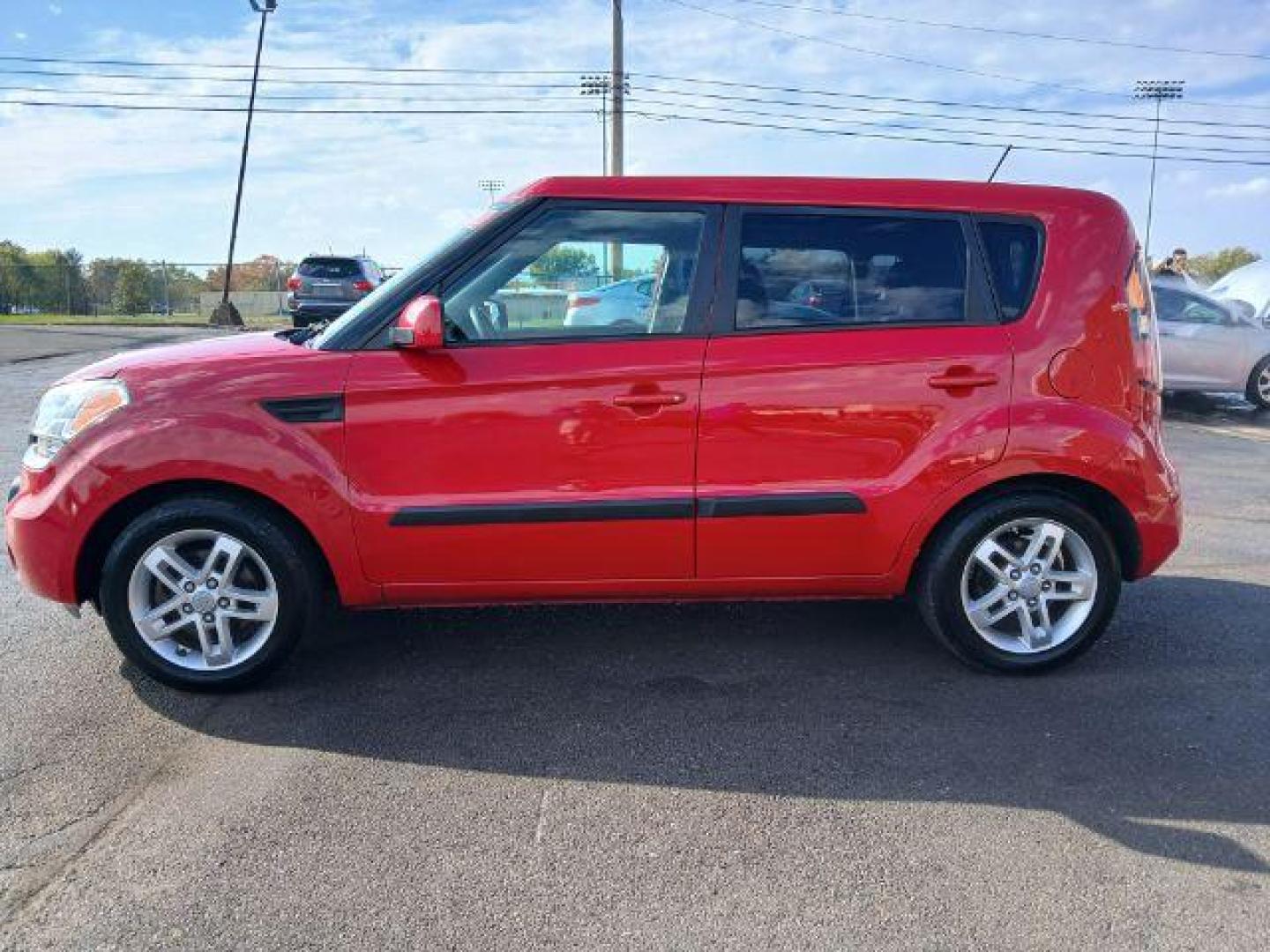 2011 Molten Kia Soul + (KNDJT2A24B7) with an 2.0L L4 DOHC 16V engine, located at 1865 W 2nd St., Xenia, OH, 45385, (937) 372-7777, 39.681259, -83.961945 - Photo#2