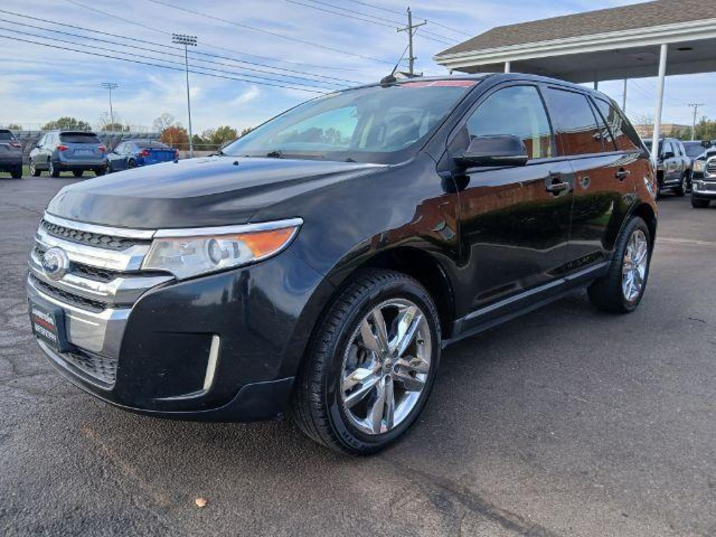 2012 Tuxedo Black Metallic Ford Edge SEL AWD (2FMDK4JC6CB) with an 3.5L V6 DOHC 24V engine, 6-Speed Automatic transmission, located at 1865 W 2nd St., Xenia, OH, 45385, (937) 372-7777, 39.681259, -83.961945 - Photo#1