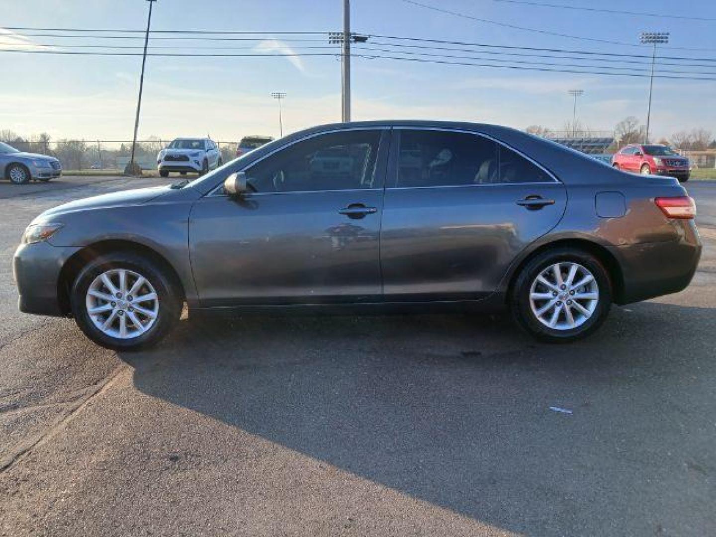 2010 Gray Toyota Camry XLE (4T1BF3EK4AU) , located at 1865 W 2nd St., Xenia, OH, 45385, (937) 372-7777, 39.681259, -83.961945 - Photo#2